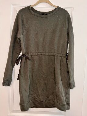 Athleta Olive Green Mini Dress